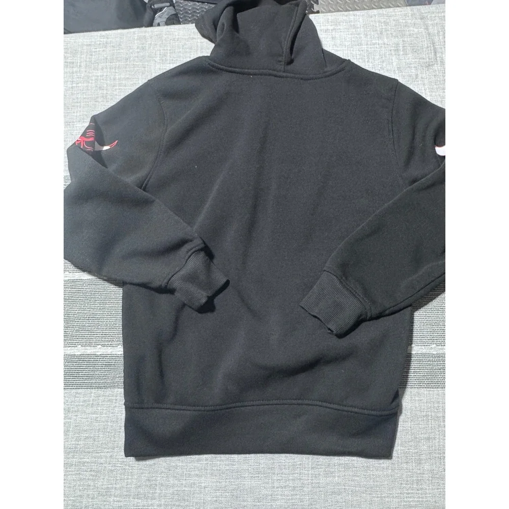 Kids Chicago Bulls NBA‎ Basketball Hoodie Sweatshirt Size 10-12 Black Red